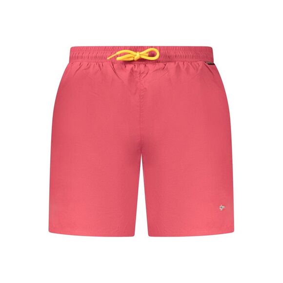 Napapijri Rosso Poliammide Men's Swim Men's Boxer
